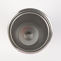 Blue Diamond-Inlaid Insulated 304 Stainless Steel Cup with Straw - Double-Walled, Rhinestone Coffee Mug, Gift Cup for Beverages thumbnail