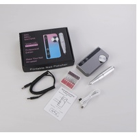 White Portable Rechargeable Electric Nail Drill - Professional Nail Polishing Machine for Beauty Salons thumbnail