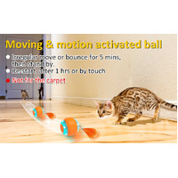 Interactive Electric Cat Toy Ball – Rechargeable Smart Rolling Pet Ball thumbnail
