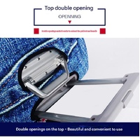 M 21-24 Inch Elastic Luggage Cover with Zipper, Travel Suitcase Protector, Scratch Resistant Luggage Cover thumbnail