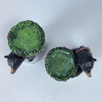Bear With Candlestick In Hand Candle Holder – Unique Aromatherapy Table Decor thumbnail