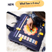 Montessori Busy Board - Educational Sensory Activity Toy for Toddlers thumbnail