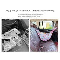 Green Car Back Seat Organizer Hammock - Portable Storage Solution thumbnail