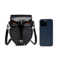 Creative Owl Design Crossbody Shoulder Bag – Compact, Unique & Stylish for Women thumbnail