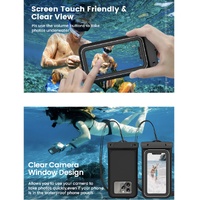 Pink Floating Waterproof Phone Pouch - Secure and Durable thumbnail