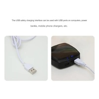 Aurora LED Planet Night Light with Wooden Base, USB Rechargeable thumbnail