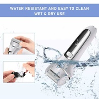 Black 10 Pcs Suit Electric Foot Callus Remover with LCD Display | Waterproof Pedicure Set | Dual-Speed Dead Skin Exfoliator for Smooth Feet thumbnail
