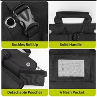 Car Tool Roll-Up Bag, Portable Electrician & Woodworking Tool Organizer, Multi-Pocket Storage thumbnail