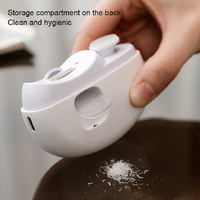 White Automatic Electric Nail Clipper & Grinder – Multi-Functional Safe Nail Trimmer for Adults & Kids thumbnail