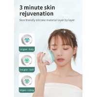 White Electric Bath Brush & Multi-Functional Massager – Long Handle Waterproof Body Cleansing Tool thumbnail