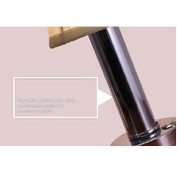 Silver Creative LED Rechargeable Table Lamp | 3 Adjustable Light Modes | Touch Control | USB Charging | Modern Atmosphere Light for Bar, Restaurant, C thumbnail