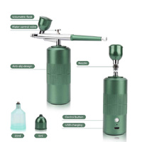 Black Portable Oxygen Infusion Nano Spray Facial Beauty Instrument - High Pressure Needle-Free Skin Care Mist Sprayer thumbnail