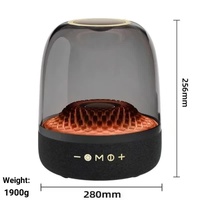 LP90 White 360° Bluetooth Home Theater Speaker - LED Light Effect, 120W Surround Sound thumbnail