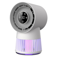 Portable Rechargeable Mosquito Killer Lamp with Adjustable Fan - 4800mAh Battery thumbnail