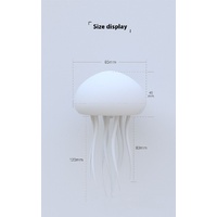 Hanging With Base Style Jellyfish Shaped Night Light - 1000mAh Rechargeable LED Lamp thumbnail