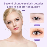 Purple Electric Heated Eyelash Curler - 3 Temperature Settings, Rechargeable, Compact Design thumbnail