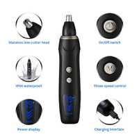 6-in-1 Rechargeable Electric Grooming Kit with Interchangeable Heads and LED Display thumbnail