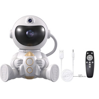 Astronaut Galaxy Projector Night Light with Remote Control(Rocket) thumbnail