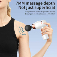 LC-005-Purple Portable Mini Massage Gun - Quiet Muscle Massager with 6 Speeds thumbnail