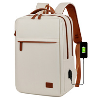 Pink Waterproof Business Backpack - 31L Capacity, Stylish and Versatile thumbnail