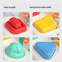 Animal Shape Sorter Toy - Educational Toy for Toddlers 18 Months and Above - Interactive Colorful Button Press Toy thumbnail