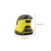 Yellow Rechargeable Electric Ice Scraper - Handheld Windshield Defroster thumbnail