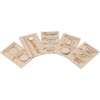 Portable Jewelry Organizer Inserts – Clear Zippered Pouch Set for Accessories thumbnail