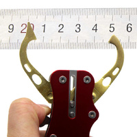 2 PCS Red Multi-Function Fishing Hook Remover Tool - Durable, Lightweight, and Compact thumbnail