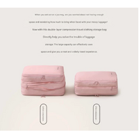 Blue Big Size Multifunctional Compact Travel Organizer Bag Stores 6-8 Essentials for Easy Access thumbnail