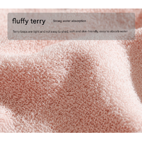 Pink Luxury 3-Piece 100% Cotton Towel Set - Bath, Hand & Face Towels thumbnail
