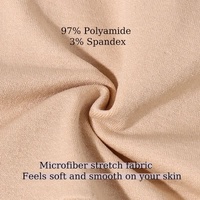 M Coffee 3-Pack High-Waist Microfiber Shaping Briefs - Seamless Full-Coverage Tummy Control Panties thumbnail