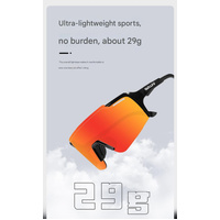 Purple Gradient Lens Lightweight UV400 Photochromic Cycling Glasses, Anti-Wind Protective Sunglasses for Outdoor Sports thumbnail