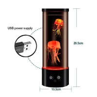 LED Jellyfish Lamp - Creative Night Light for Bedroom and Children's Room thumbnail