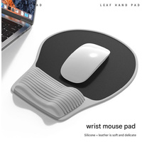 Pink Ergonomic Silicone Mouse Wrist Rest Pad - Comfortable Hand Support for Keyboard and Mouse thumbnail