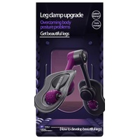 Dark Purple Multi-Function Pelvic Floor Muscle Trainer | LCD Display | Postpartum Recovery Thigh Trimmer | 360° Rotatable Leg Fitness Tool thumbnail