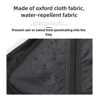 Black And Grey Men's Vintage Chest Bag - Multi-functional Waterproof Crossbody Sling Bag for Outdoor Sports thumbnail