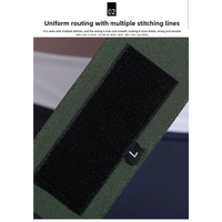 1 Pair Dark Green Heavy-Duty Gym Wrist Wraps for Weightlifting, Powerlifting, and Injury Prevention thumbnail