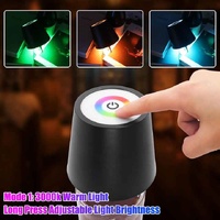 Gold RGB Color-Changing LED Bottle Lamp - Adjustable Smart Lighting for Home Decor thumbnail