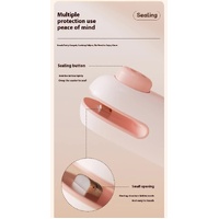 2 Pcs Pink Pig Mini Handheld Heat Sealing Machine for Food Bags – Compact, Portable, USB Rechargeable thumbnail