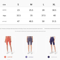 Size L True Navyl Seamless High-Waisted Yoga Shorts for Women - Tummy Control & Butt Lifting Fitness Shorts thumbnail