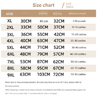 3XL Black Cute Dog Hoodie with Adjustable Drawstring - Available in Various Sizes thumbnail