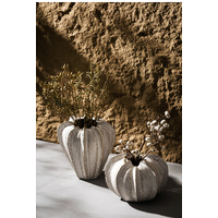 Charming White Ceramic Vase – Stylish Home Decor Accent for Flowers and Decorative Arrangements thumbnail