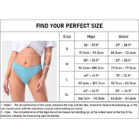 3 pcs Women's Low Waist Cotton Sexy Thong Underwear size M thumbnail