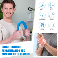 Multifunctional Resistance Bar Set | Yoga Fitness Toning Tool, Muscle Relaxation, Grip Strength Improvement | 4-Piece Set with Stretching and Recovery thumbnail