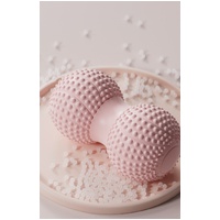 Pink 2pcs Fascia Ball Foot Arch Massager Peanut Ball for Muscle Relaxation, Deep Tissue Release, Yoga Massage 6.5*6.5*13CM thumbnail
