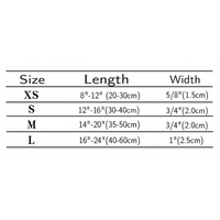 Beige Durable Dog Collar with Metal Buckle - Adjustable Nylon Pet Collar for Small to Large Dogs Size M thumbnail