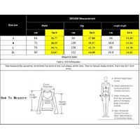 Black Wrap Front Shorts Skirt - Women's Summer High Waist Tie Waist Shorts - Lightweight Textured Skort Size S thumbnail