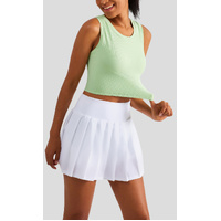 Size 6 Black Fixed Cup Sports Bra with Cross-Back Design - Seamless Yoga Bra for Women thumbnail