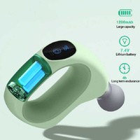 White Mini Handheld Fascia Gun – Quiet, Portable, and Adjustable 12-Speed Muscle Massager for Neck, Back, and Full Body Relief, ABS+TRP Material thumbnail