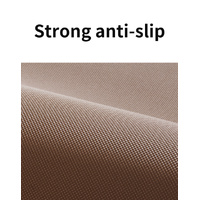 Red Quick Dry Bathroom Rug - Non-Slip PVC Foam, Super Absorbent, 50x80cm thumbnail